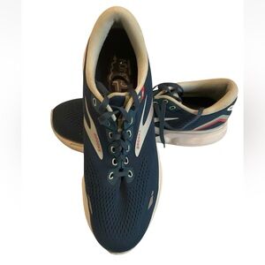 BROOKS Ghost 15 Mens Shoes Sz 11.5 Running Athletic Legion Blue Lace-Up Sneakers